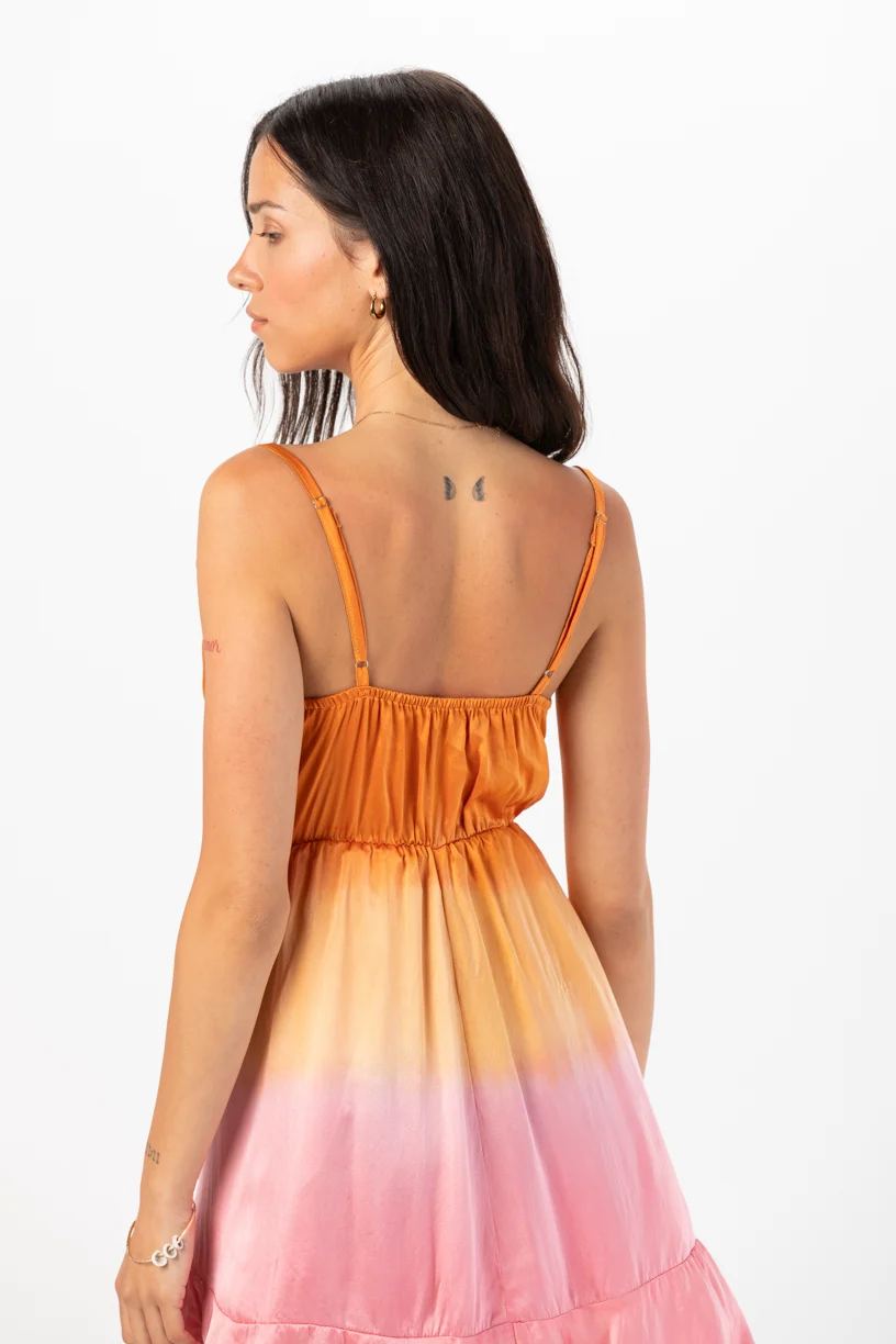 Aurora Silk Mini Dress - Image 8