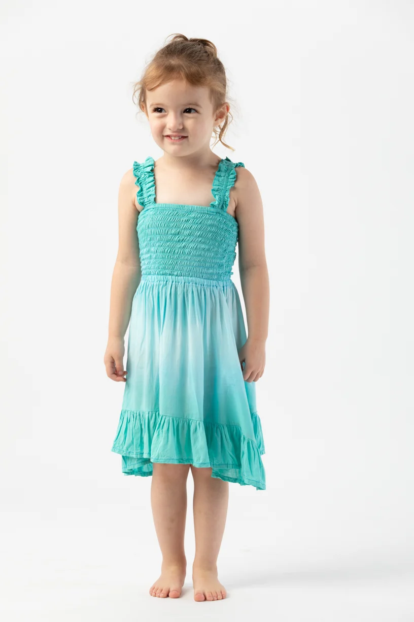 Kids Frangipani Dress - Image 3